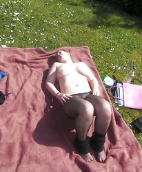 German Chubby in Nylons