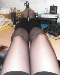 German Chubby in Nylons
