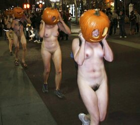Bare pumpkin run