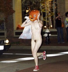 Bare pumpkin run