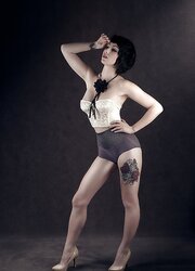 Big-Boobed Goddesses - Brief Haired Dolls With Thick Melons,