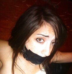 Inexperienced restrain bondage
