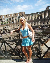 Bionda turista