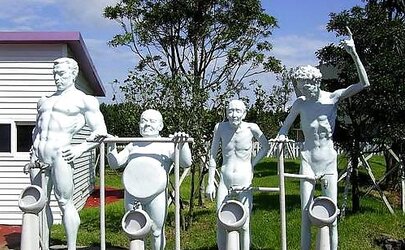 Large Erotic Sculptures 1 - Korean Erotic Parc
