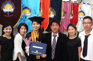 Went back to Indo for my sister graduation