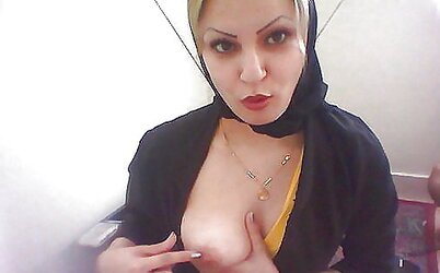 Turkish arab asian turbali hijab super