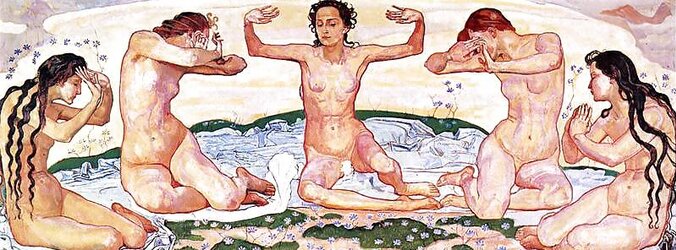 Painted EroPorn Art 117 - Ferdinand Hodler