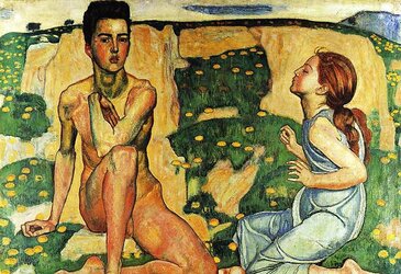 Painted EroPorn Art 117 - Ferdinand Hodler
