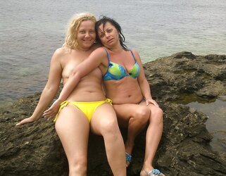 Matures on a beach