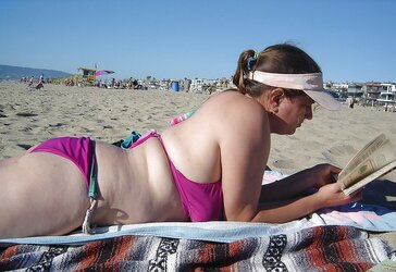 Matures on a beach