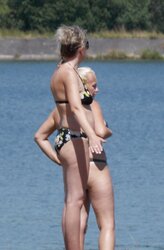 Matures on a beach
