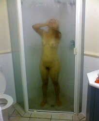 Caught her showering