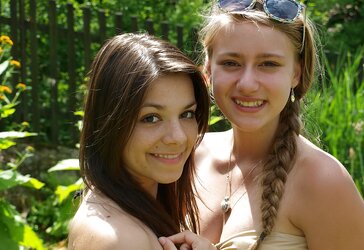 Naughty vacation nymphs