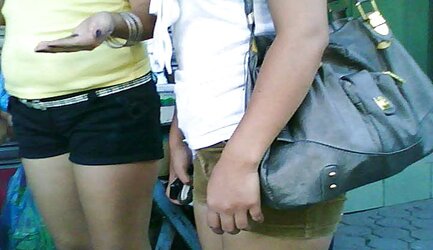 Filipina Pinay Candid Massive Round Thick Thighs Stunning