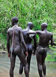 Africa folks drill ladies