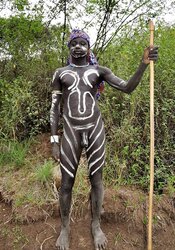 Africa folks drill ladies