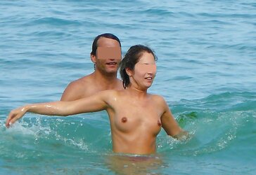 Bulgarian Beach Gals from Dark-Hued River - VIII