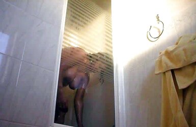 Indian taking bathtub