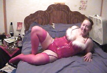 Ny wifey in a Christmas teddy