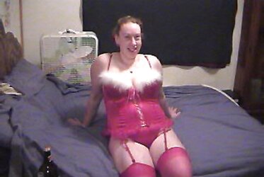 Ny wifey in a Christmas teddy