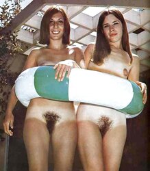 Vintage,retro overall furry poon