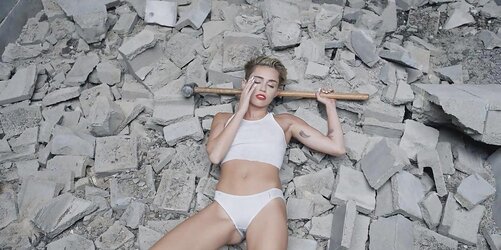 Miley Cyrus music flick Demolishing Ball