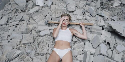Miley Cyrus music flick Demolishing Ball