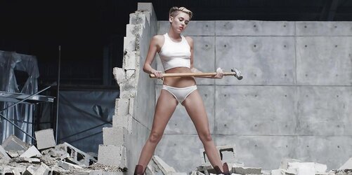 Miley Cyrus music flick Demolishing Ball
