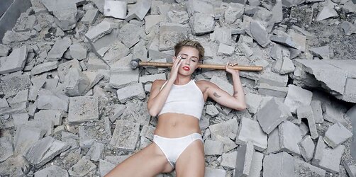 Miley Cyrus music flick Demolishing Ball