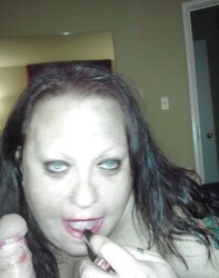 Lip Liner fetish deep gullet deep throat