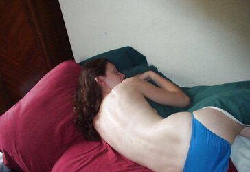College Dame in Undies