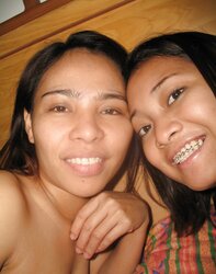 two asian female and 1 dude