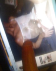 Tribute to Hope... Jizz on me:P