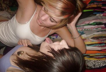Insatiable youthful women