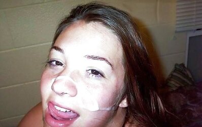 Facial Cumshot whores