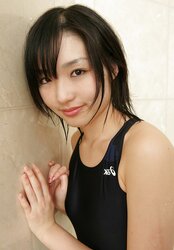 Itou Momo Dark-Hued One Chunk Bikini