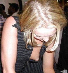 Down Half-Shirt Glide Nip,By Blondelover.