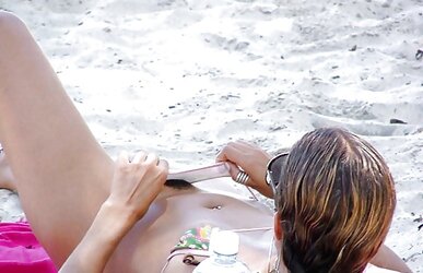 Landing Unclothes at the Beach