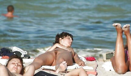 Landing Unclothes at the Beach
