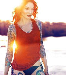 Stunning tatted gals
