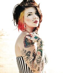 Stunning tatted gals