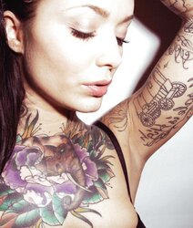 Stunning tatted gals