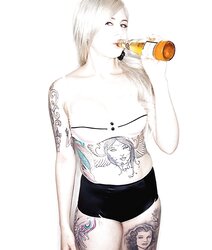 Stunning tatted gals