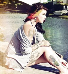 Stunning tatted gals