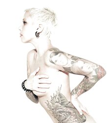 Stunning tatted gals