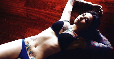 Stunning tatted gals