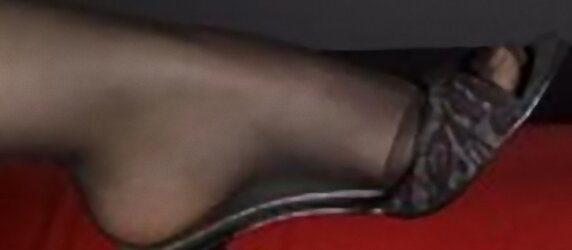 Jennifer Gold ebony tights hump