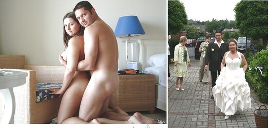 Real Fledgling Brides - Clothed