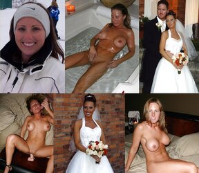 Real Fledgling Brides - Clothed