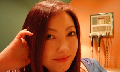 Nice asian deepthroat and pound